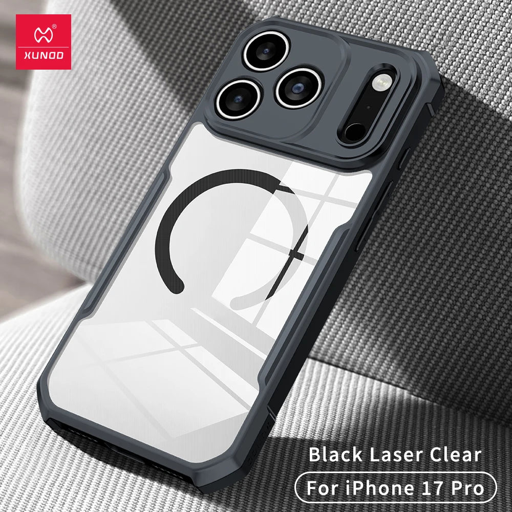 Transparent MAGSAFE Xundd Shockproof Case for iPhone