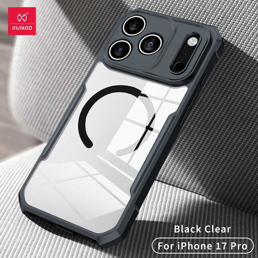 Transparent MAGSAFE Xundd Shockproof Case for iPhone