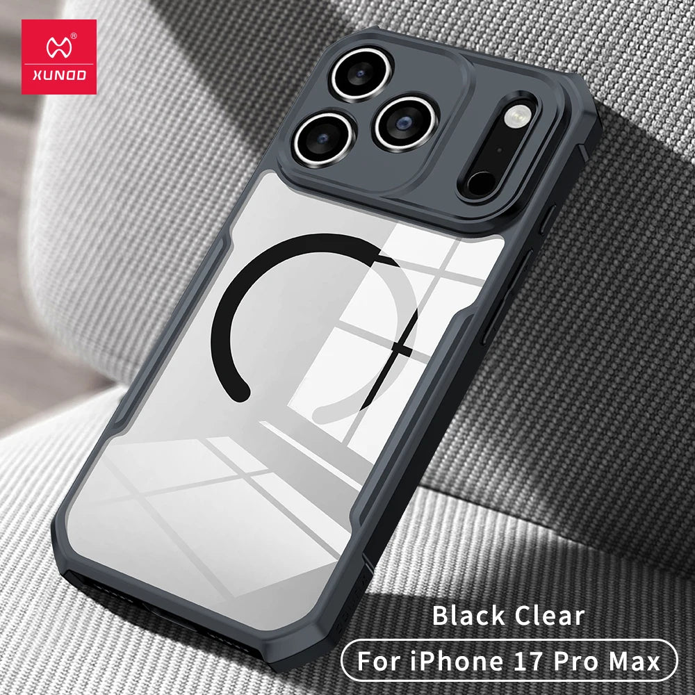 Transparent MAGSAFE Xundd Shockproof Case for iPhone