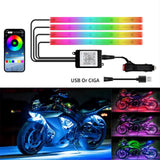 Tiras de Luces LED para Motocicleta