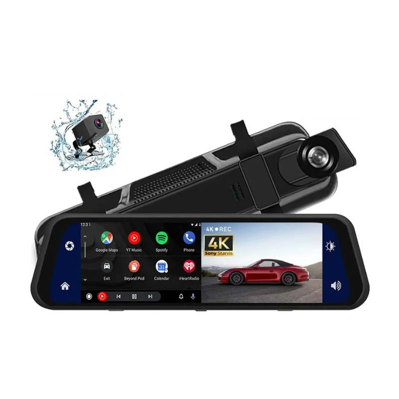 Pantalla del espejo retrovisor de la cámara del salpicadero Dash Cam Mirror Screen