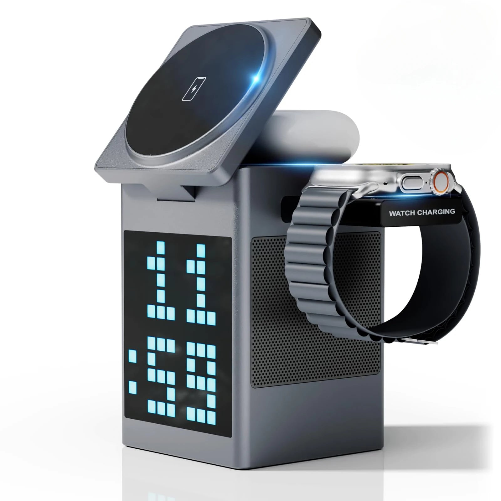 6-in-1 Magnetic Wireless Charger & Speaker