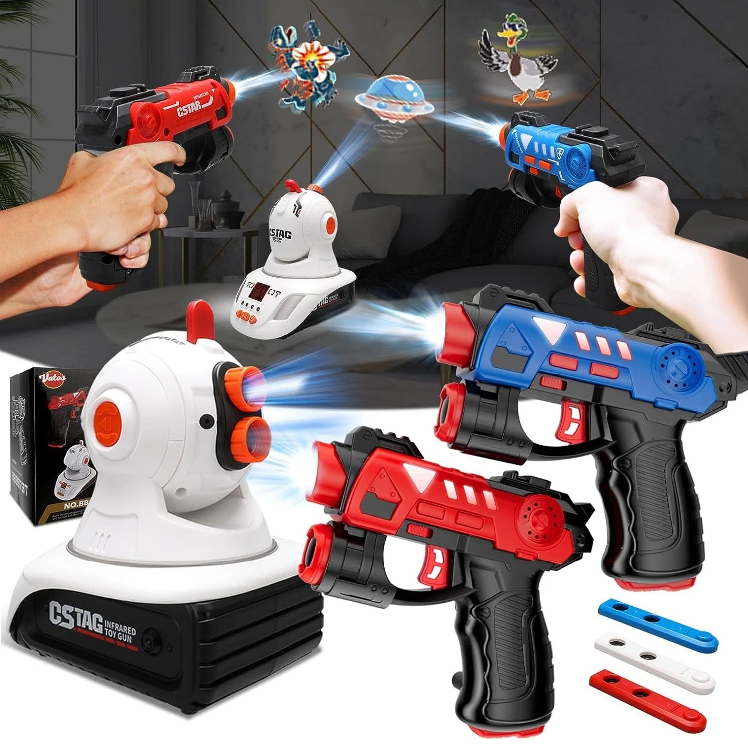 Juego de disparos con proyector Projector Shooting Game