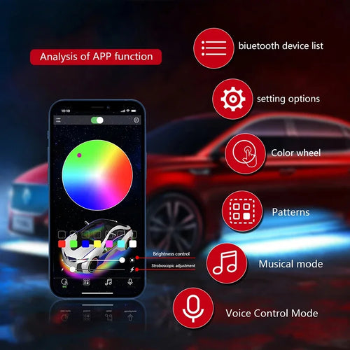 Car Floor Mat Light