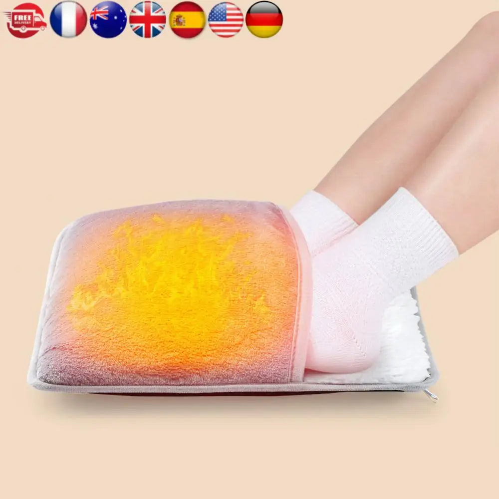 Almohadilla eléctrica para calentar pies