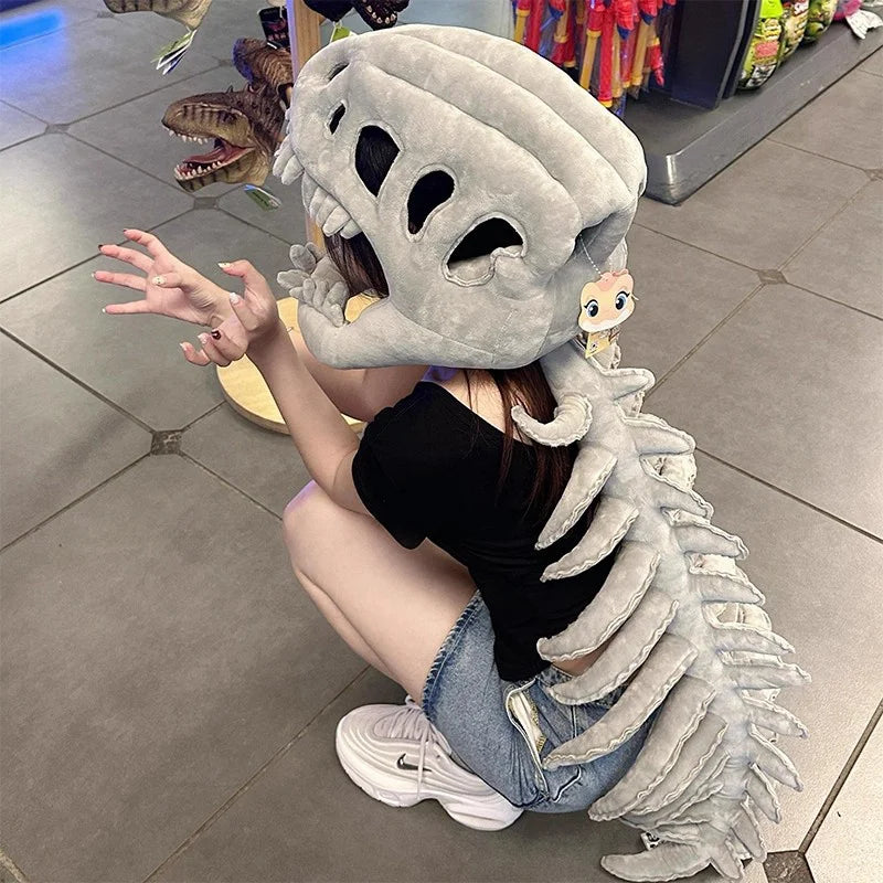 disfraz Wearable Dinosaur Skeleton Plush