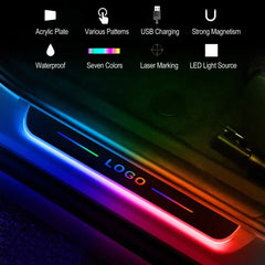 LED Car Door Light Personalized