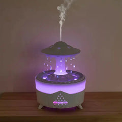 Humificador Rain Drop Air Humidifier Essential Oil Diffuser