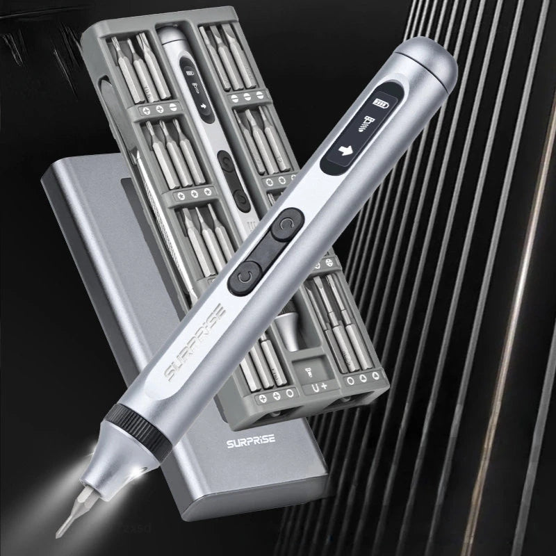 Juego de destornilladores eléctricos de precisión