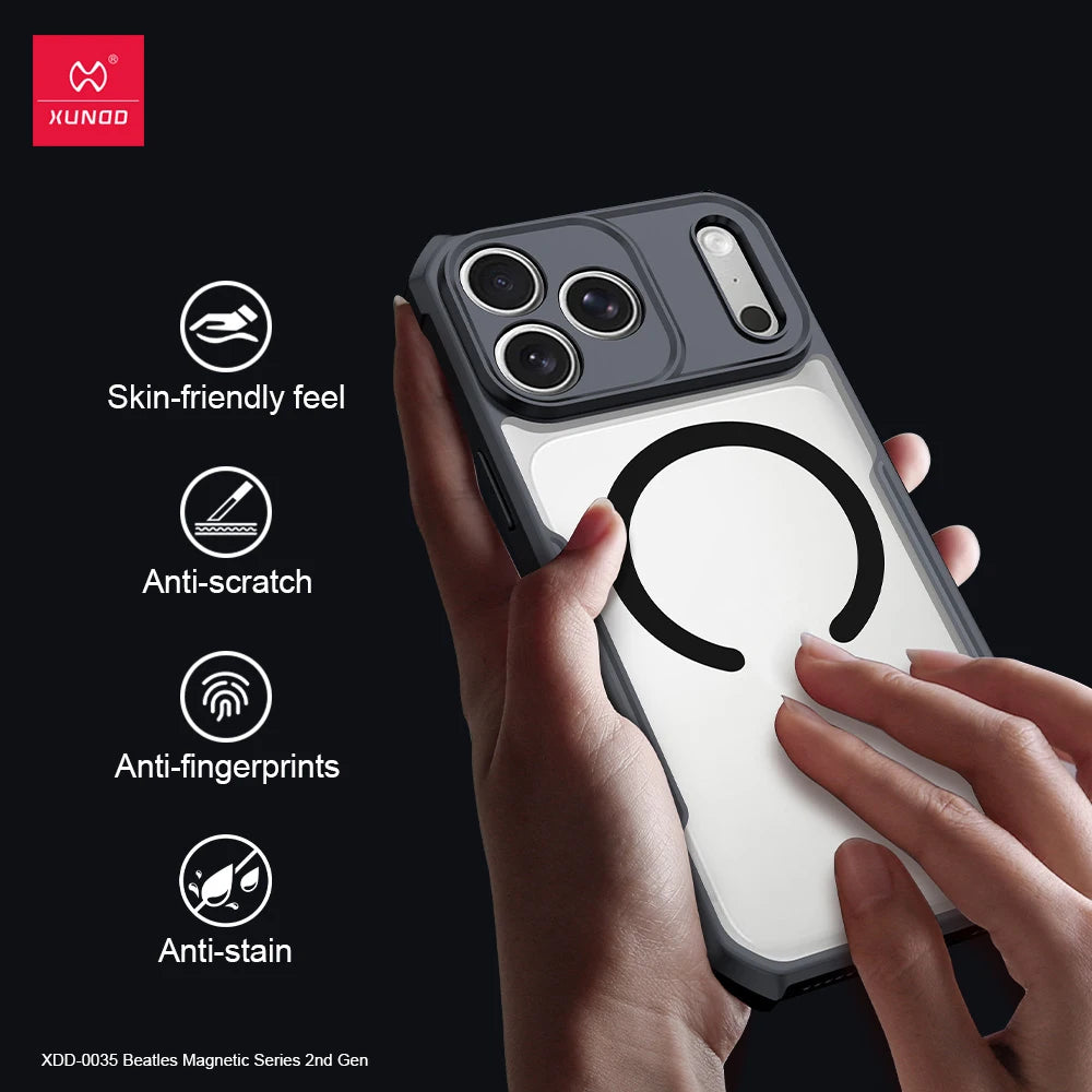 Transparent MAGSAFE Xundd Shockproof Case for iPhone