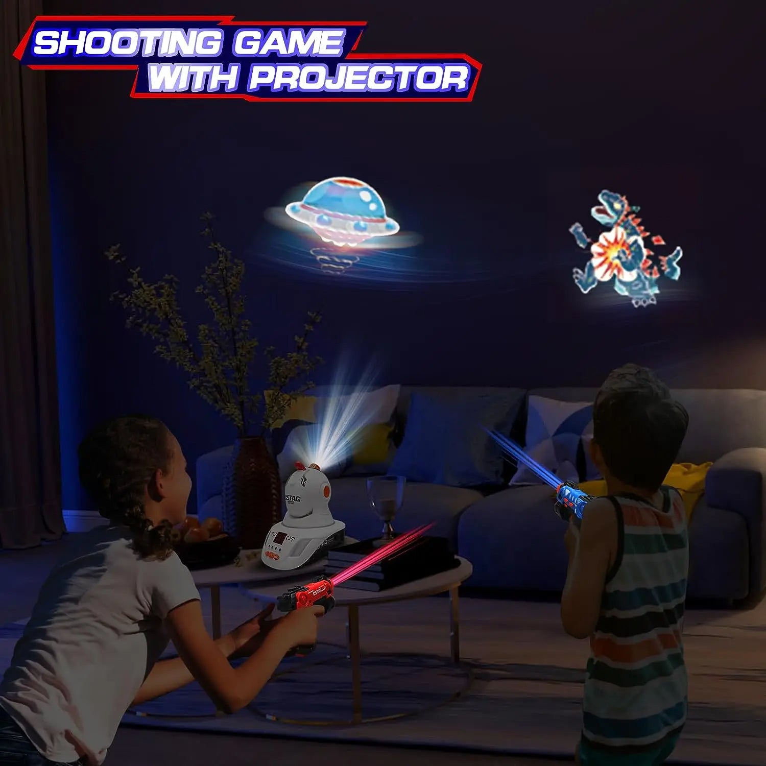 Juego de disparos con proyector Projector Shooting Game