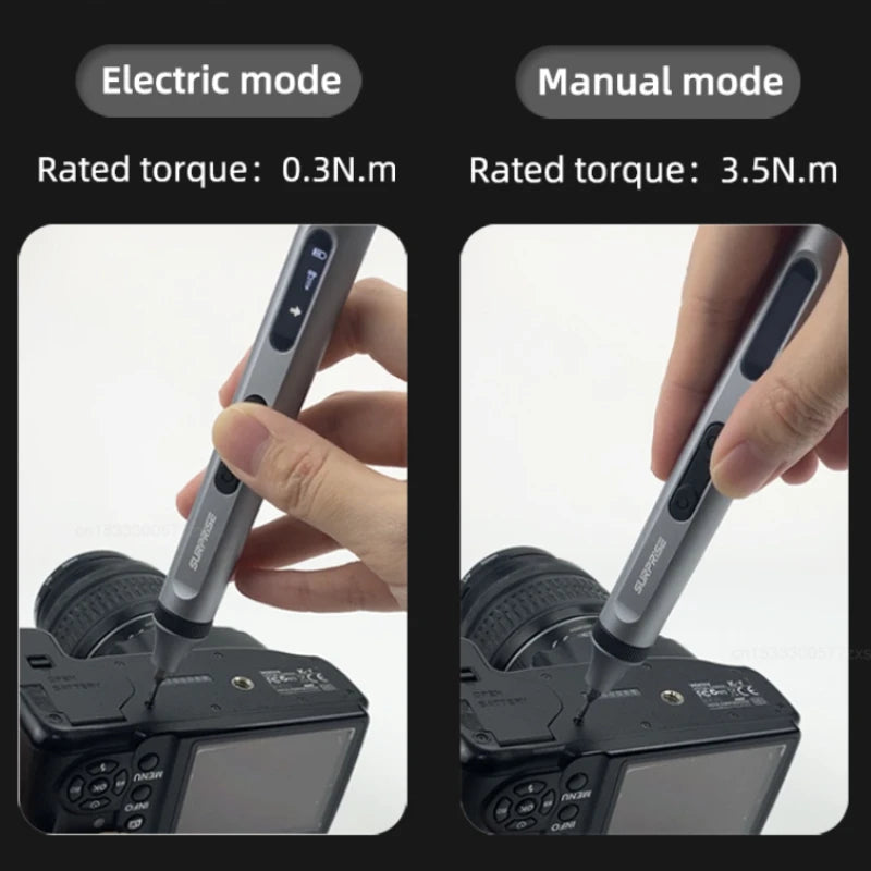 Juego de destornilladores eléctricos de precisión
