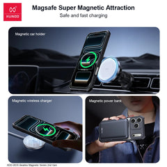 Funda transparente MAGSAFE Xundd Shockproof Case for iPhone