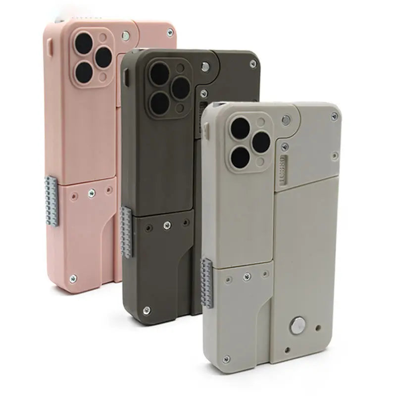 Teléfono de juguete con forma de pistola