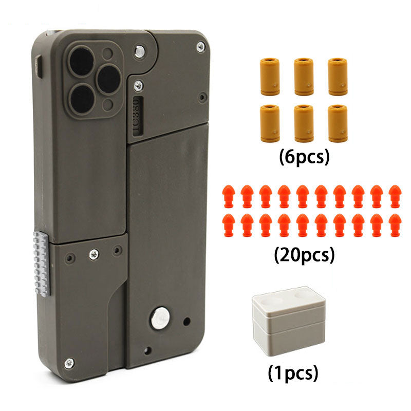 Teléfono de juguete con forma de pistola