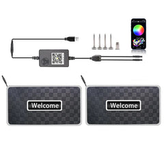 alfombra con luz para auto Personalized Car Floor Mat Light