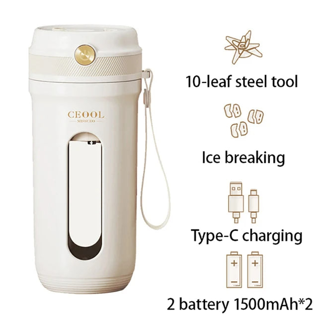 10-Blade Electric Portable Blender