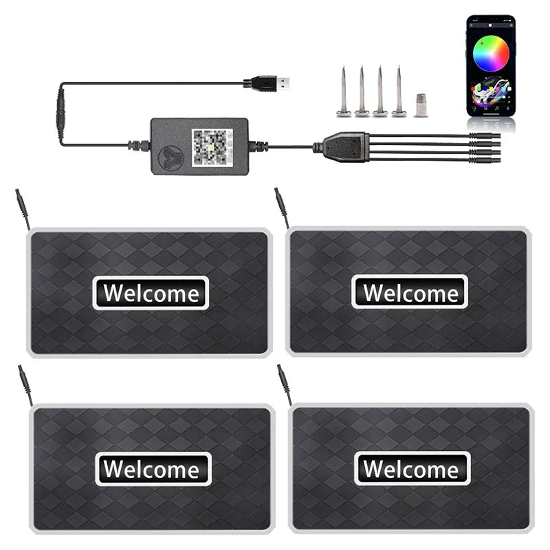 Car Floor Mat Light