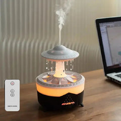 Humificador Rain Drop Air Humidifier Essential Oil Diffuser