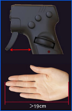 Ratón vertical para juegos con diseño de pistola Gun Style Vertical Gaming Mouse