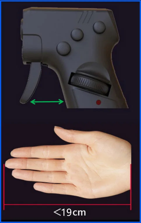 Ratón vertical para juegos con diseño de pistola Gun Style Vertical Gaming Mouse