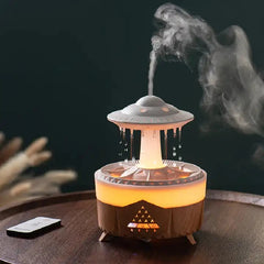 Humificador Rain Drop Air Humidifier Essential Oil Diffuser